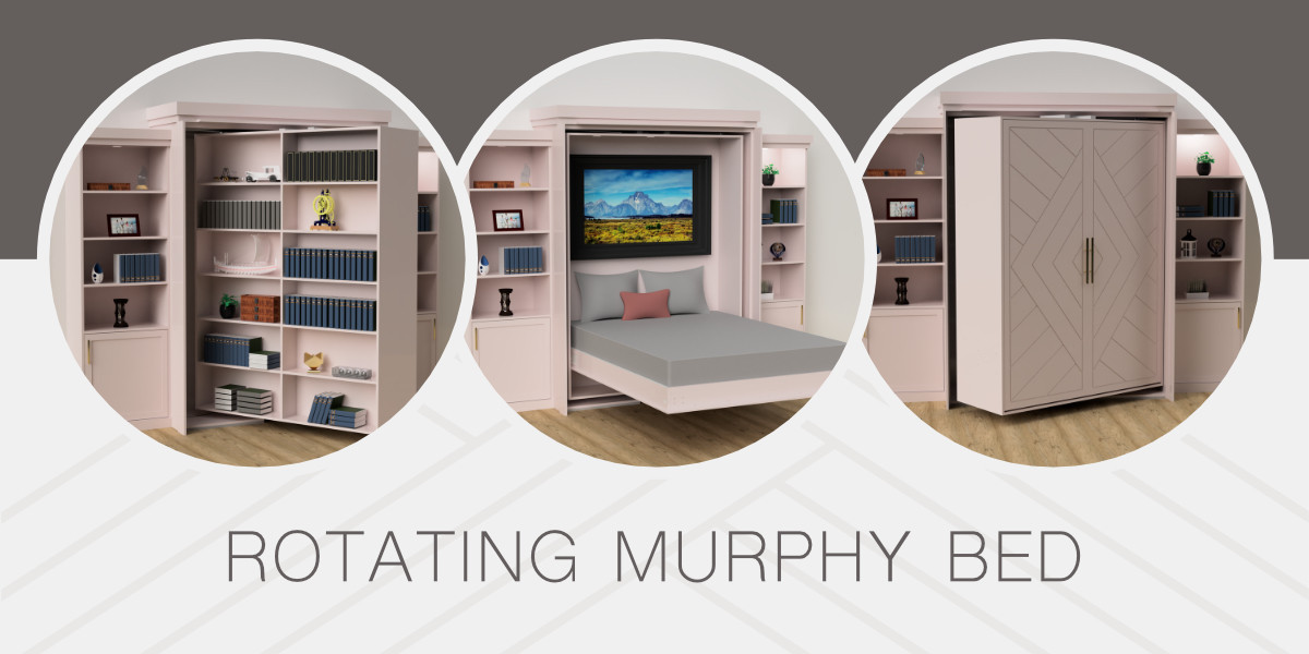 Rotating murphy beds