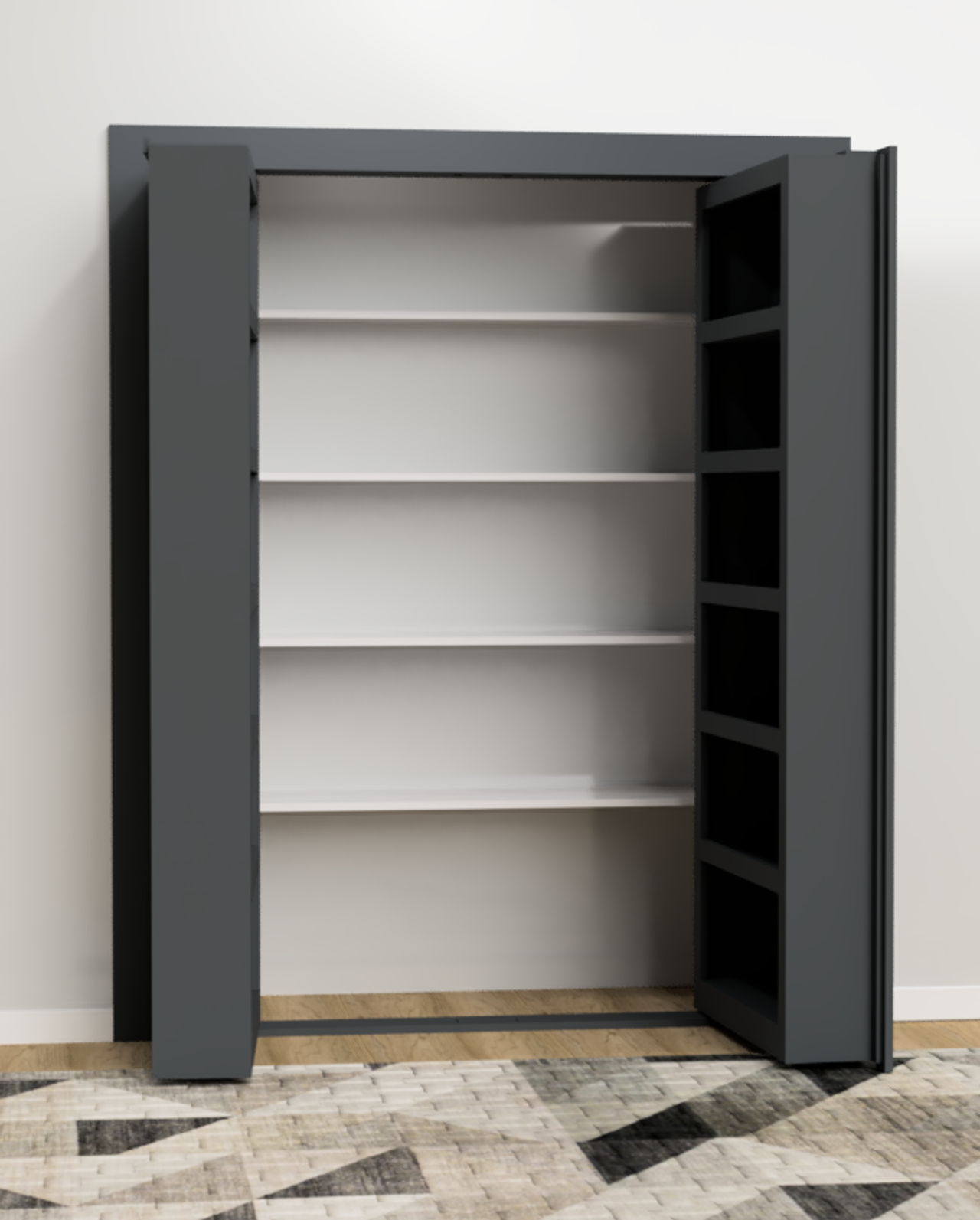 Double Kitchen Pantry Hidden Door (Style 6)