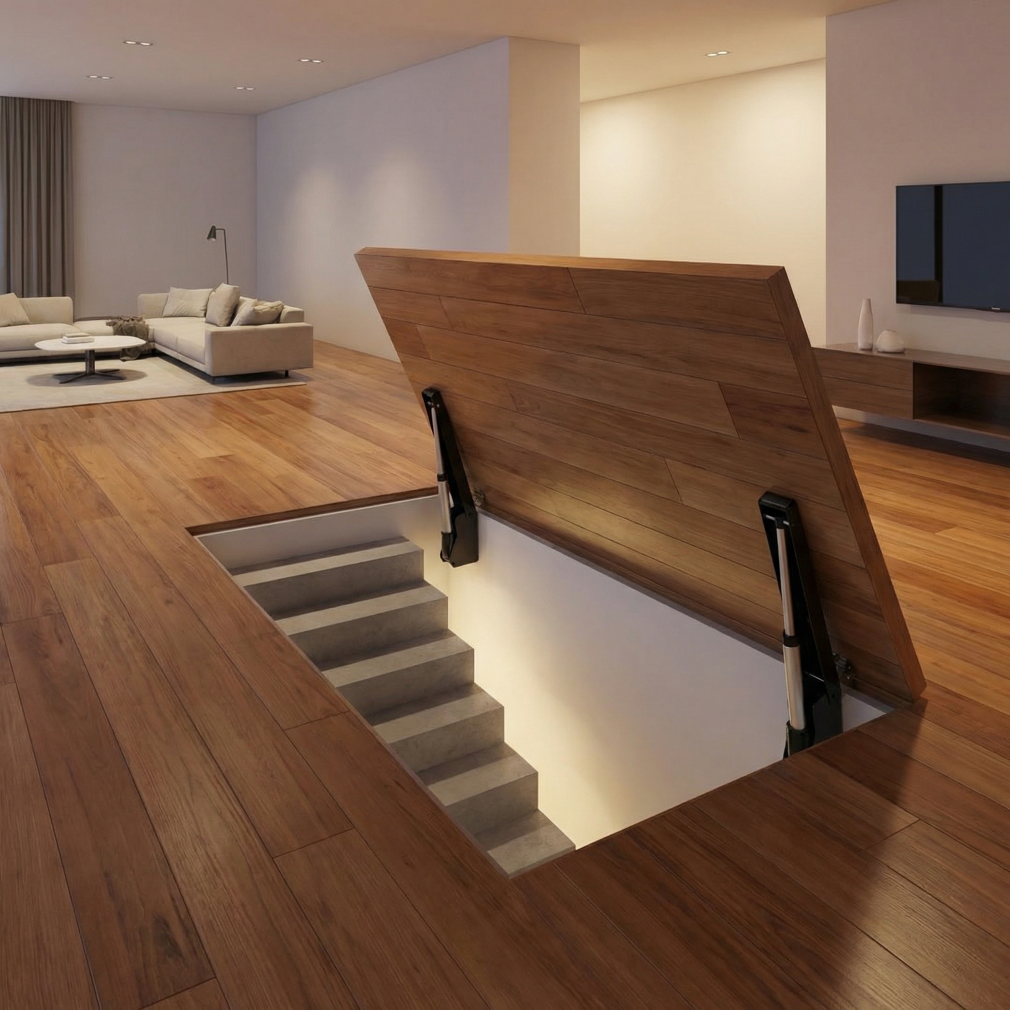 Basement Hidden Trap Door