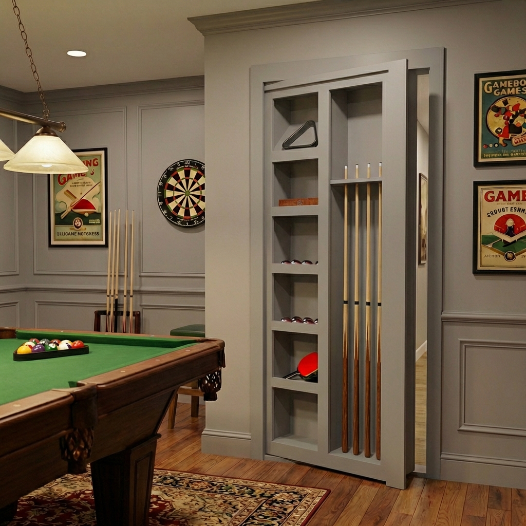 Pool Access Hidden Door