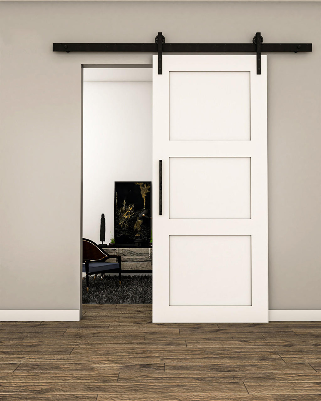Single Barn Door – Classic Panel (Style 1)