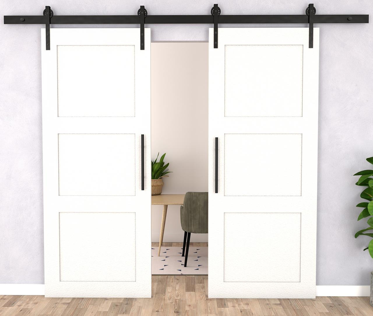 Double Barn Door – Classic Panel (Style 1)