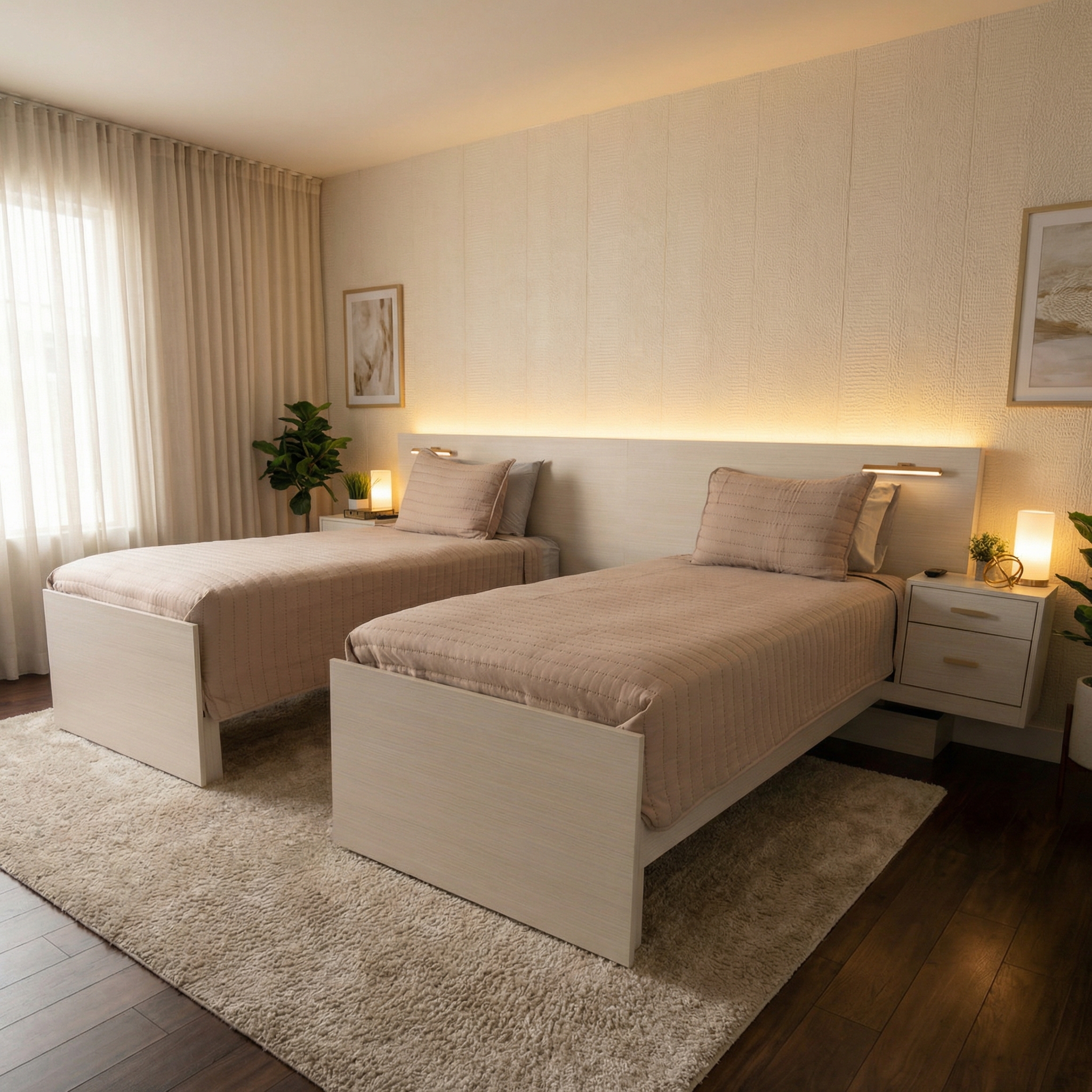 Sliding Split King Murphy Bed